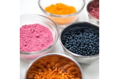 Image Powdered food colors.